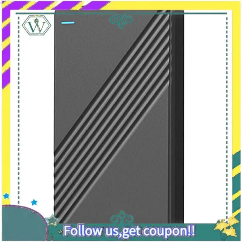 NEW 2.5Inch External Mobile Hard Disk High Speed USB 3.0 1TB Storage Portable Hard Disk For Laptop Desktop PC Durable Easy Insta