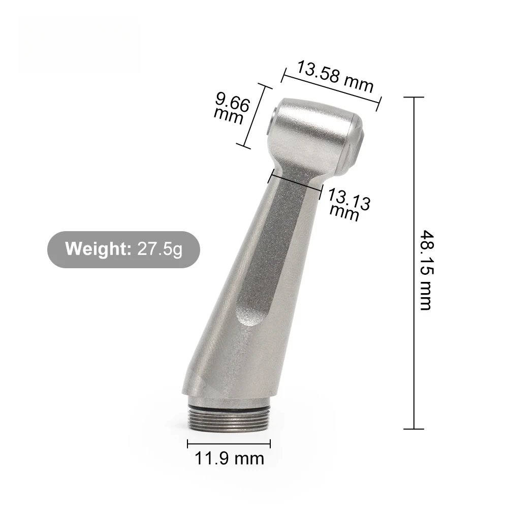 

5 Pcs Dental Contra Angle Low Speed Handpiece Air Turbine Push Botton with Ball Bearing FX 23