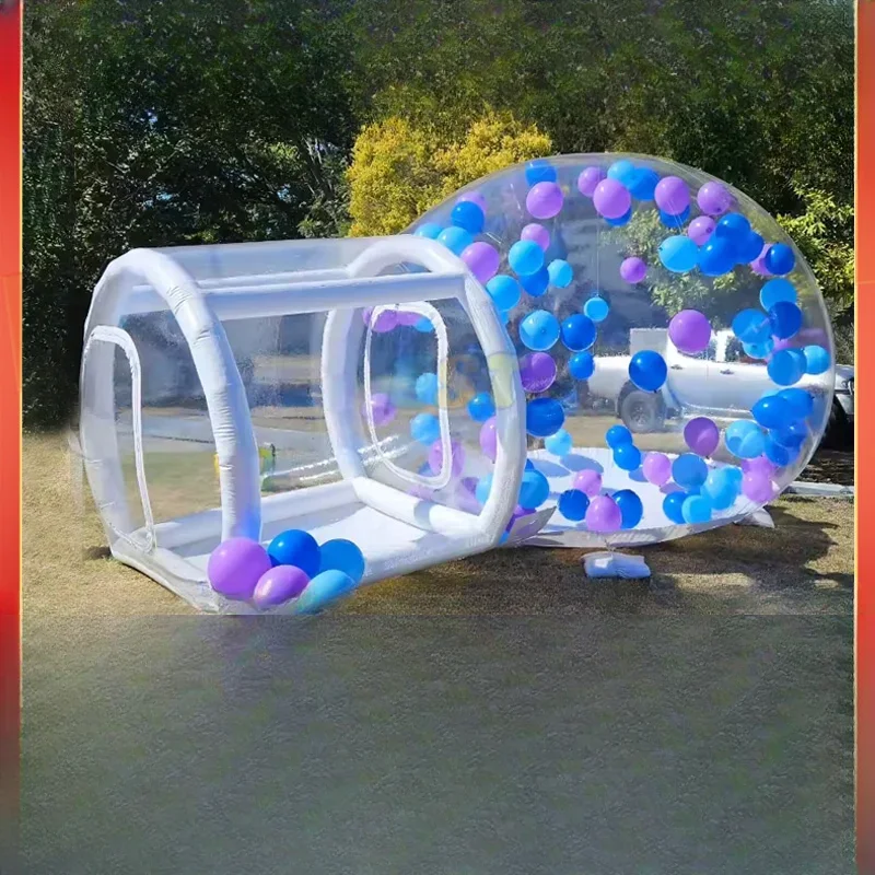 Inflatable Bubble House Check in Starry Sky Room Exhibition Photography Transparent Tent Hotel Accommodation