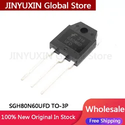 5PCS SGH80N60UFD G80N60 80N60 80A 600V TO-3P Ultrafast IGBT new original New IC Chip Wholesale