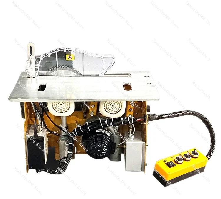 

Electric lift brushless silent woodworking precision push table saw folding table multi-function table