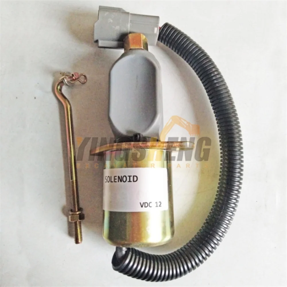 

Электромагнитный клапан отключения топлива 1752ES 12V RSV 12V KRT 12V 32A87-15100 1752ES 24V RSV 24V KRT 24V 32A87-05100 SA-3999, SA-4014