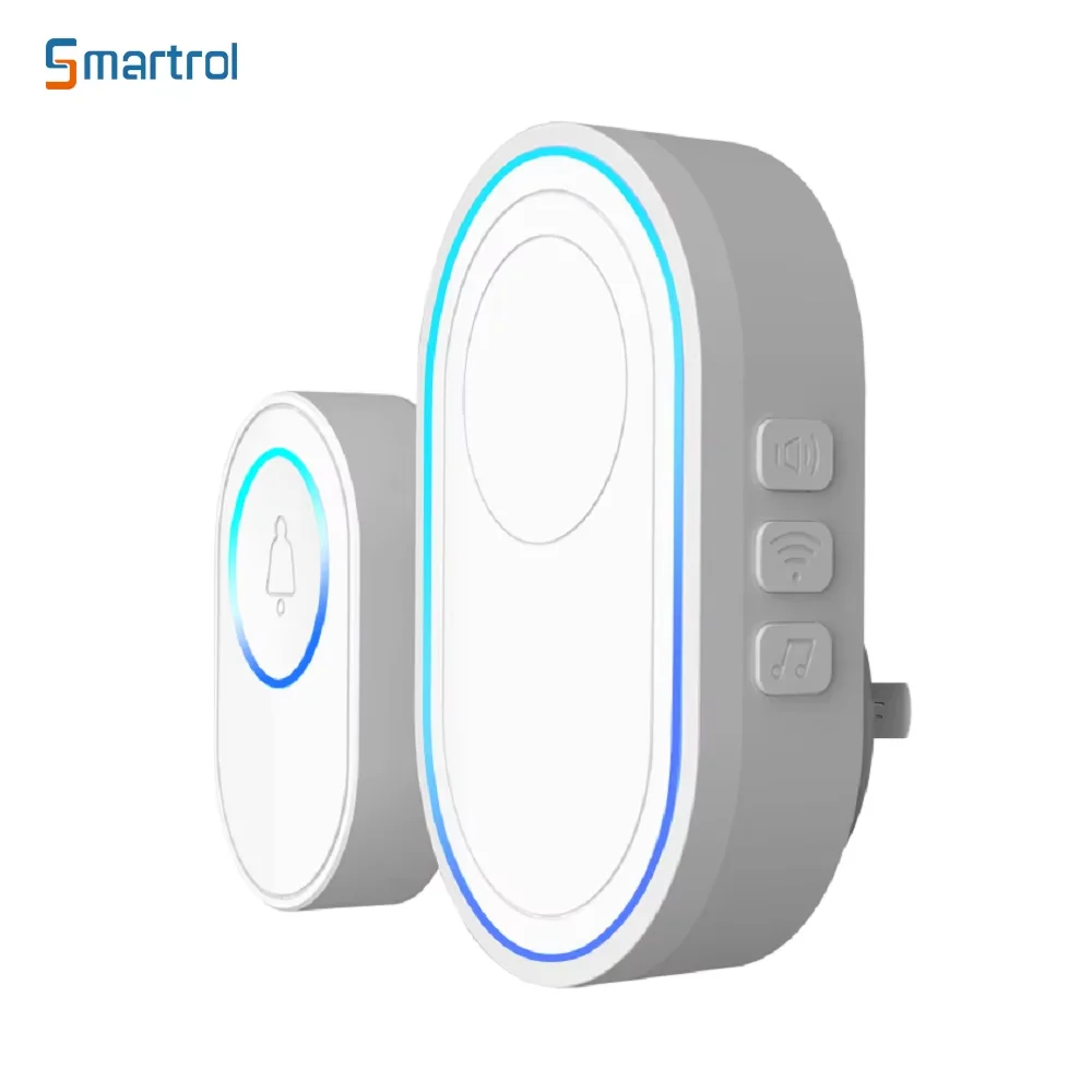 Smartrol Wireless Wifi Doorbell 433MHz With Alarm Function Smart Home Door bell