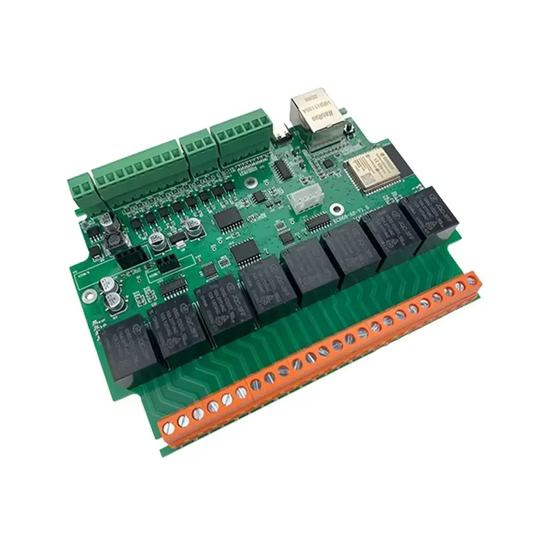 KC868-A8 ESP32 Wifi/Ethernet RS232 USB Relay Module ADC DAC 433M IDE for Hotel Room Management System