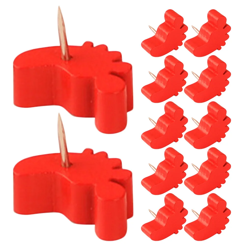

30Pcs Foot Shaped Pushpins Cute Office Decorations Bulletin Board Tacks Wall Pins for Hanging Photos Notes Memos