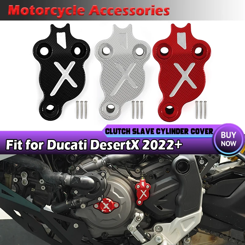 

Fit For Ducati Desert X 2022-2023 Clutch Slave Cylinder Guard Cover Protector Aluminum Off-road Motorcycle Scooter