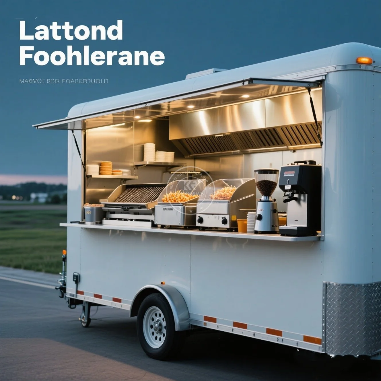 

Australia Standard Fully Equipped Caravan Bar mobile horse trailer Ice Cream Cart Pizza Fast Taco Food Truck food trailer