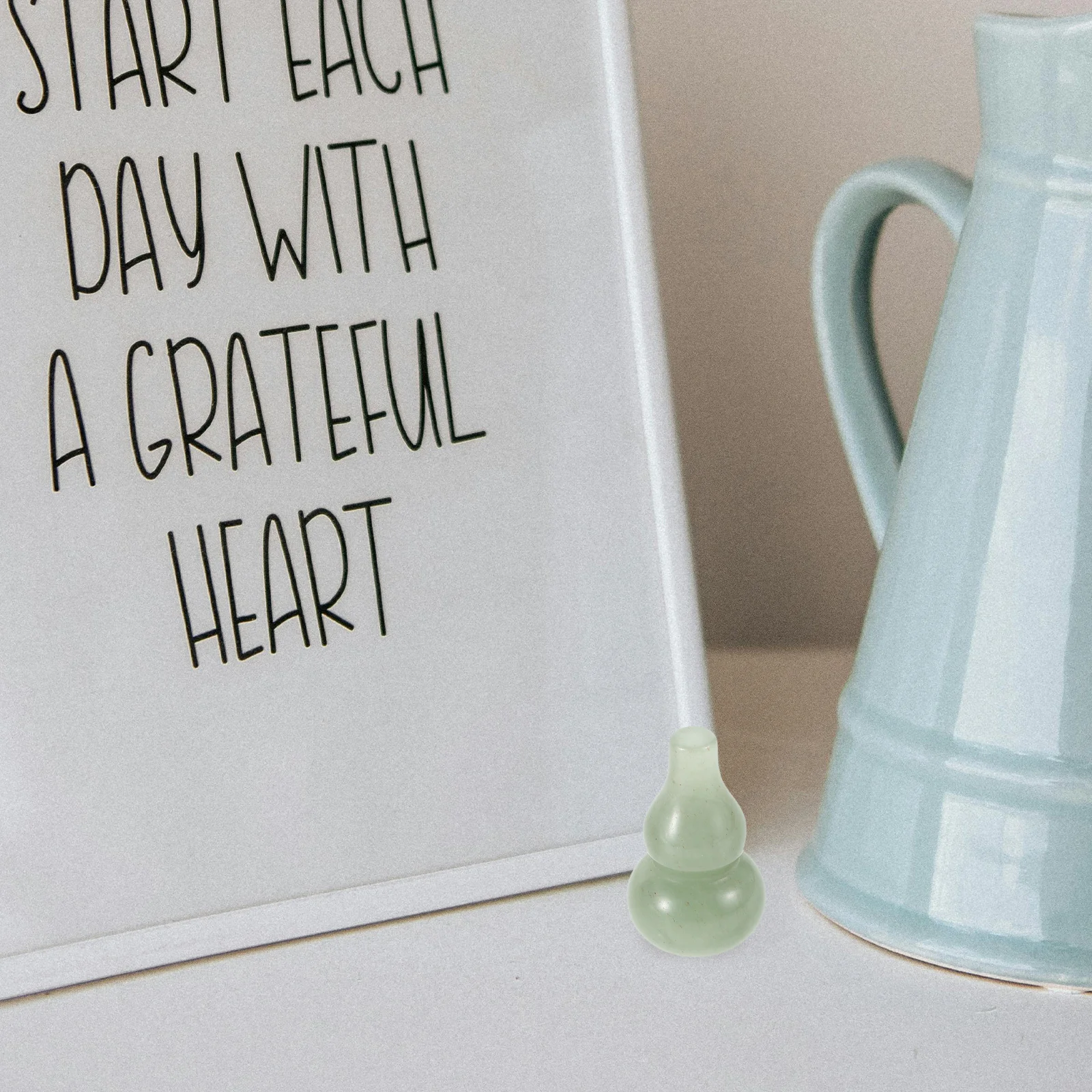 

Crystal Gourd Handcrafted Sculpture For Home Office Desktop Decor Aesthetic Craft Ornament Tabletop Display Elegant Gourd Shape