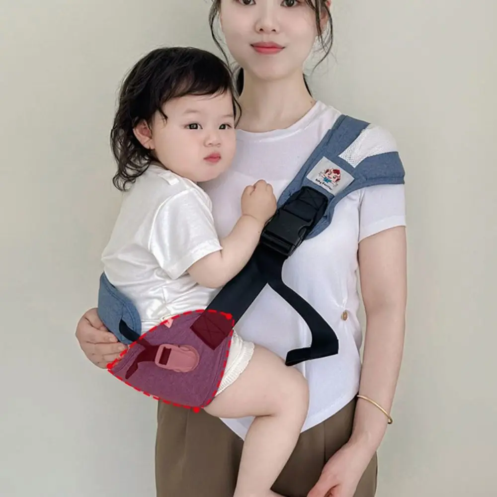 

Newborn Front Holding Baby Wrap Carrier With Waist Protection Infant Kangaroo Bag Infant Backpacks Horizontal Holding Type Mesh