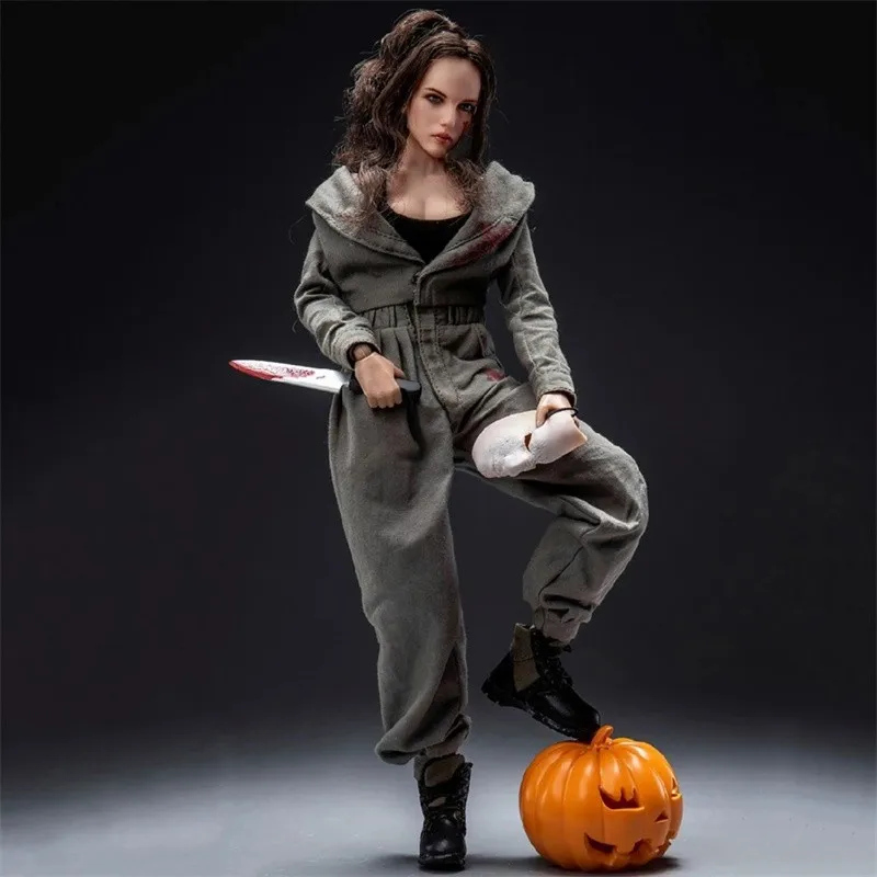 

BBK008 1/6 Scale Halloween Killer Girl Model 12 Inch Female Soldier Action Figure Dolls Full Set Collection Toys Hobby Gifts Fan