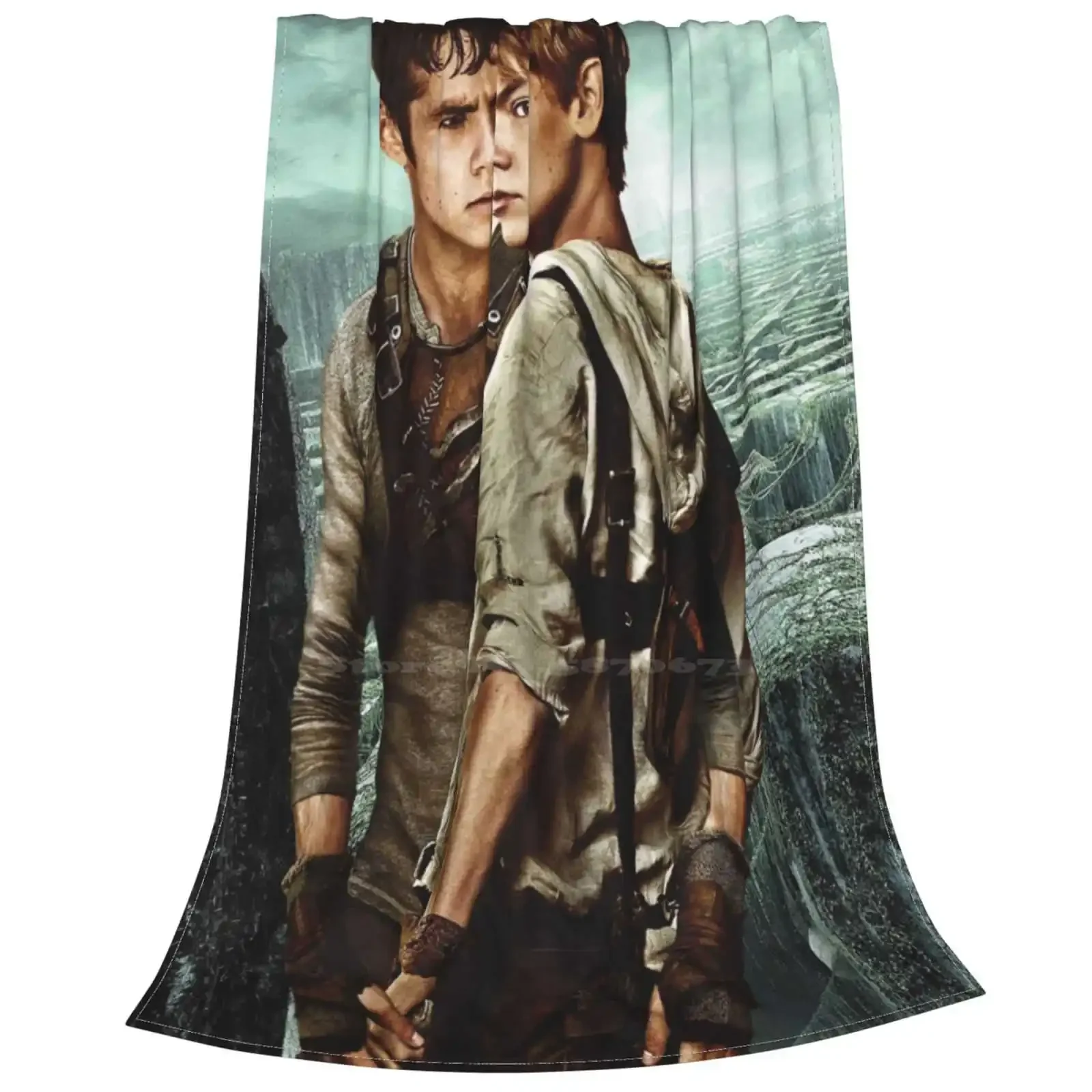 Newt X Thomas-Maze Runner Creative Design Comfortable Warm Flannel Blanket Newt X Thomas Thomas X Newt Newtmas Dylmas Thomas