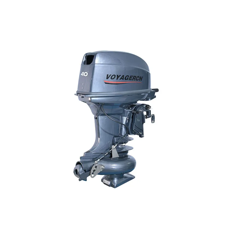 

40HP 2-Stroke High Power Outboard Motor, Compact Lightweight Build for Remote Fishing