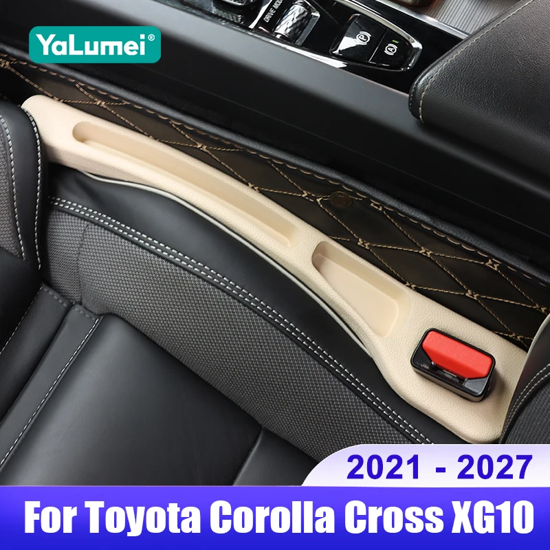 For Toyota Corolla Cross XG10 2021 2022 2023 2024 2025 2026 2027 Car Seat Gap Anti-leak Stopper Strip Slot Organizer Accessories