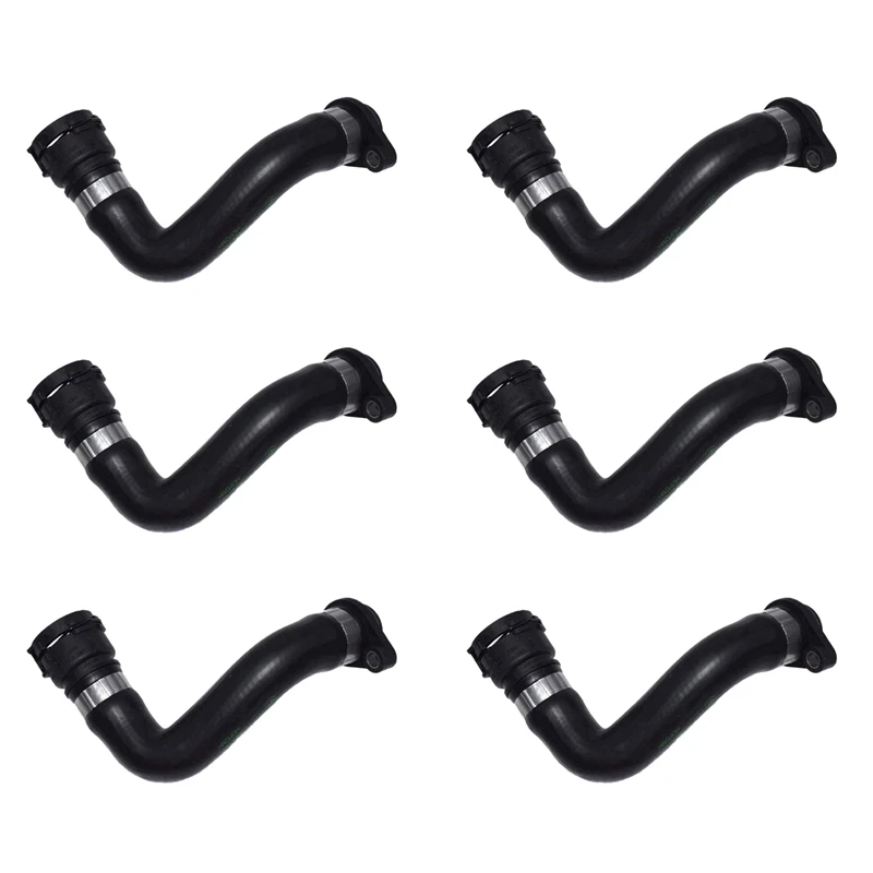 6X Car Cooling System Water Hose Pipe For BMW E46 E81 E83 E87 E88 E90 X3 11537572158