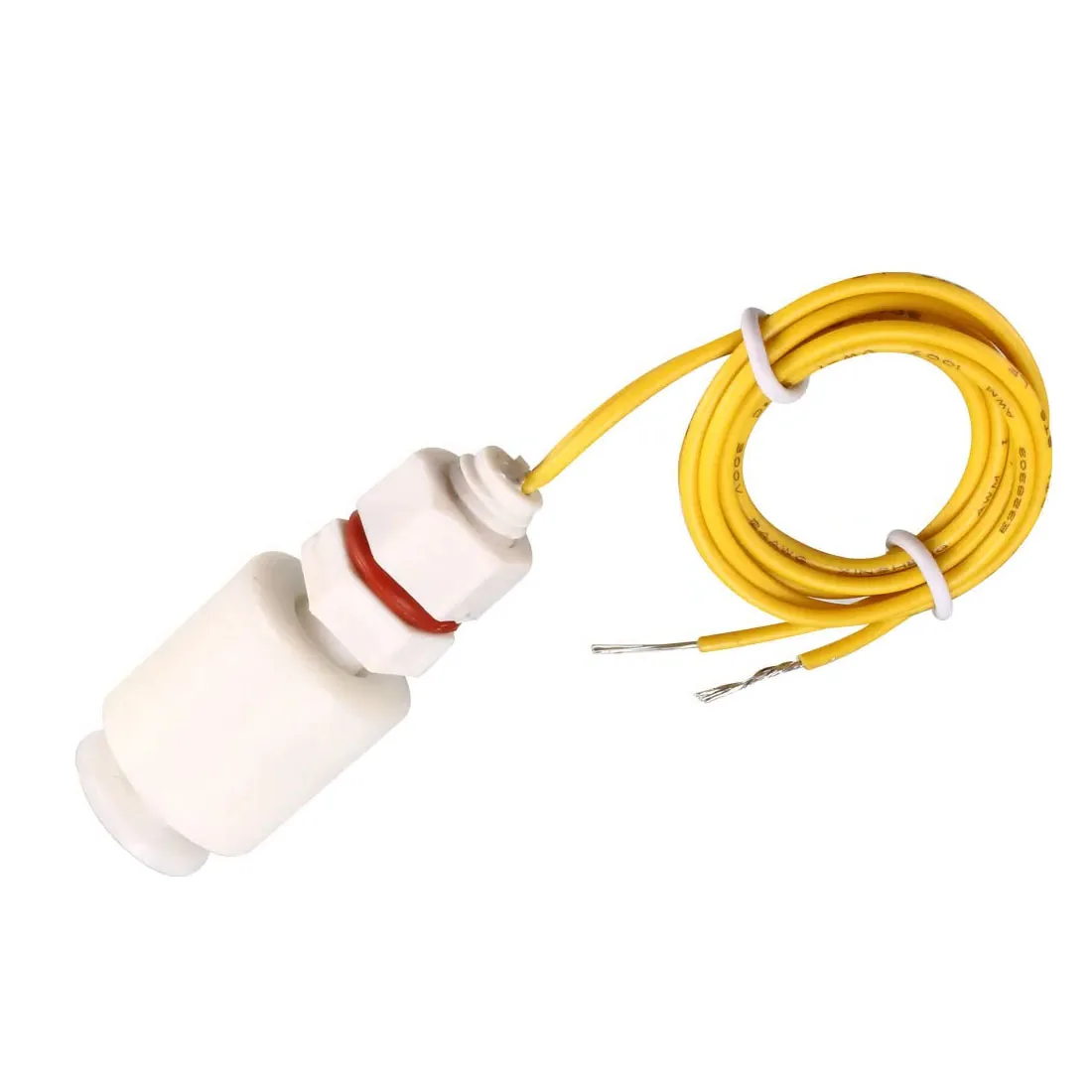 1 шт. PP поплавковый выключатель M8 45 мм аквариум вертикальный датчик контроля уровня жидкой воды пластиковый белый ZP3208 поплавковый выключатель