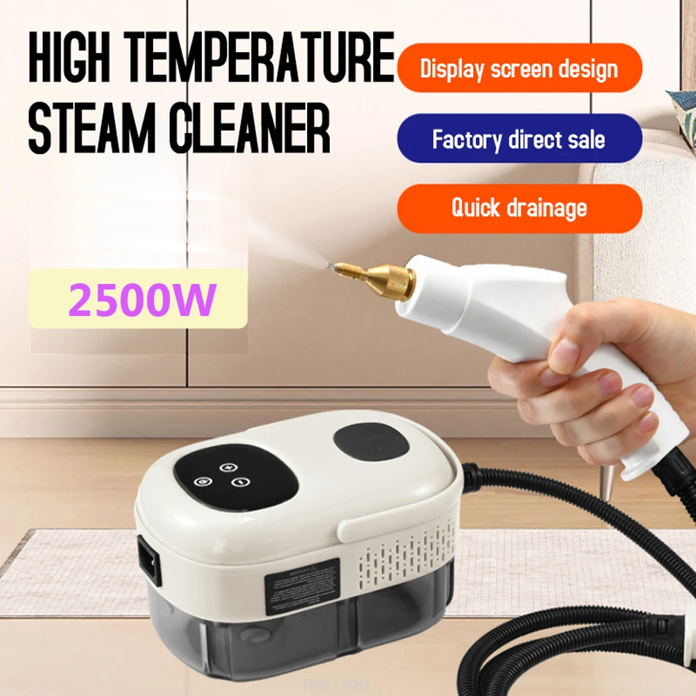 High Temperature Steam Cleaning Washer Machine for Auto Car Air Conditioning Hood Car Cleaner Washer Home Appliance 2500W