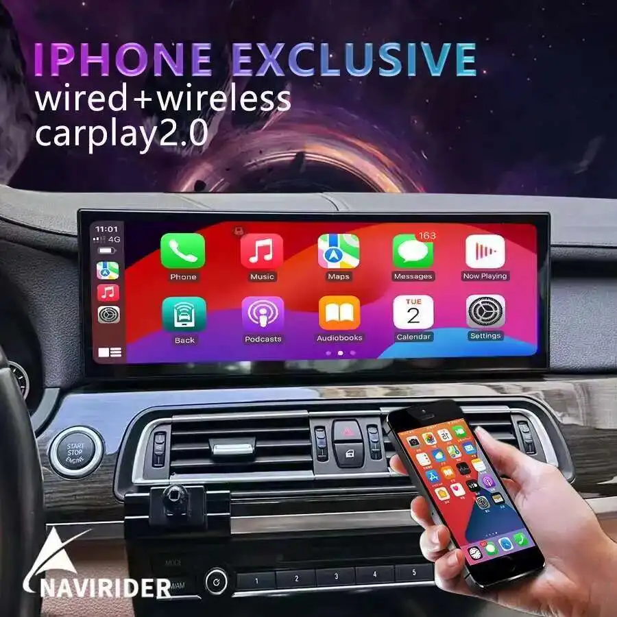 

Car Video Players 14.9INCH GPS Display Multimedia Screen 4G WiFi Carplay For BMW 1 Series F20 F21 2 Series F22 F23 2012-2018