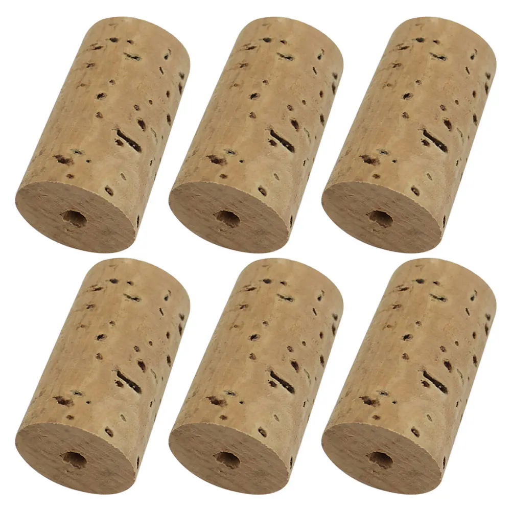 

6 Pcs Flute Cork Plug Plugs Stopper Popularity Accessories Replacement Corks Stoppers
