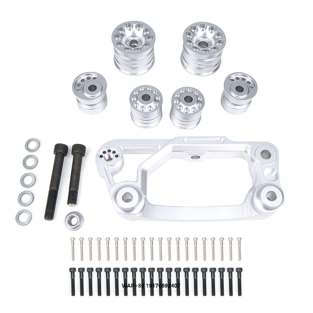 

ForBMW F8X M3 M4 Upgrade Plus Rear Offset Differential Bracket and Bushing Set Fits All F8X M2 / M2 Competition / M3 / M4