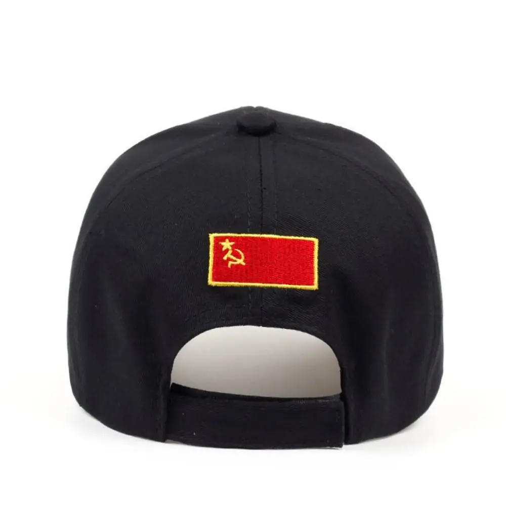Russian National Emblem CCCP USSR Embroidered Baseball Cap Cotton Adjustable Baseball Hats Snapback Caps For Man Women Unisex