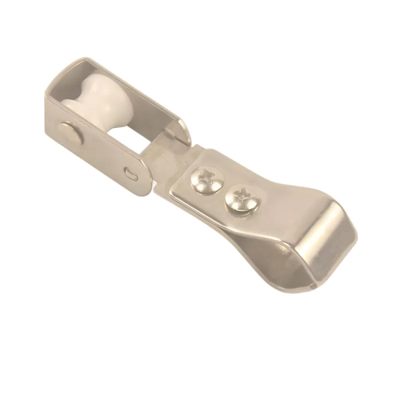 10PCS New SUS Pulley & Clamps Shade Sail Installation Outdoor Pergolas Sun Shade Pipe Clips Hardware For Telescopic Wave Canopy