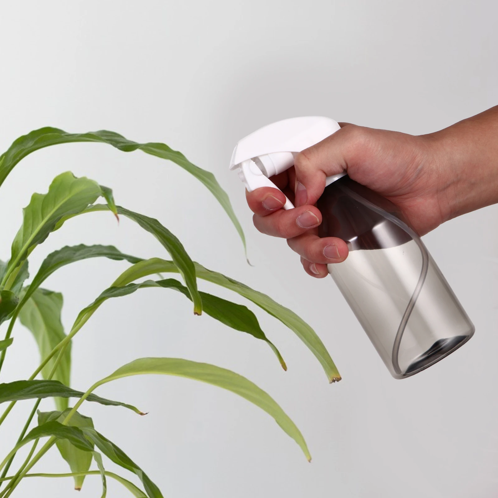 

3 Pcs Spray Bottle Slanted Shoulder for Garden Watering Plants Black Empty Large Volume Storage Plastic Sprayer