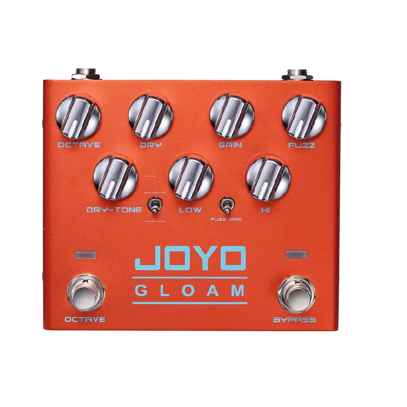 

Joyo R-29 GLOAM Bass Octave Fuzz Effect Pedal,Octave Effect,Bass Pedal With Dry/Gain/HI/Bypass Control