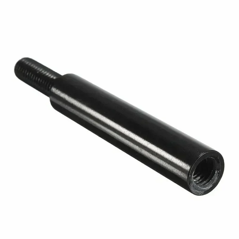 3 M12X1.25 Extensión de perilla de cambio negra para palanca de cambios Manual Extensor de perilla de cambio