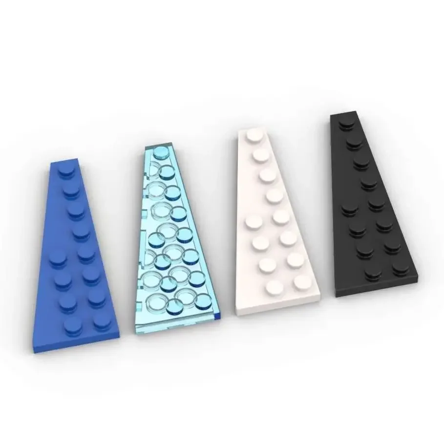 MOC 10PCS 3545 8x3 High-Tech Compatible House Castle Board Brick Wedge Right Plate Building Block Kit Particle Puzzle Toy Gifts