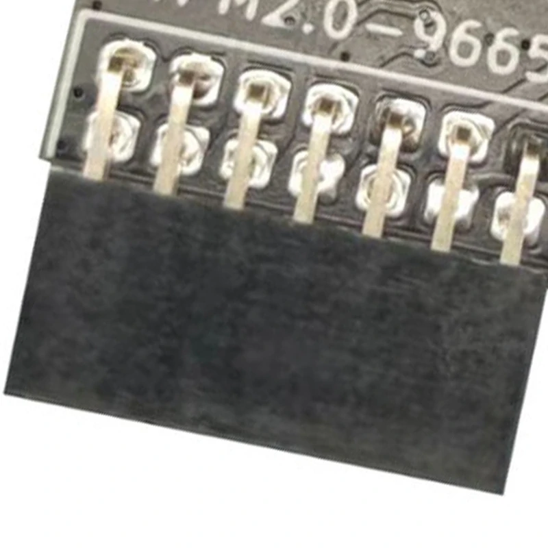 Módulo de seguridad de cifrado LPC TPM 2,0, tarjeta remota, placa de módulo TPM2.0 para Windows 11