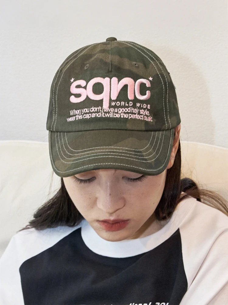 

Spring and summer street baseball cap letter embroidery light top cap small head circumference hip hop street hat