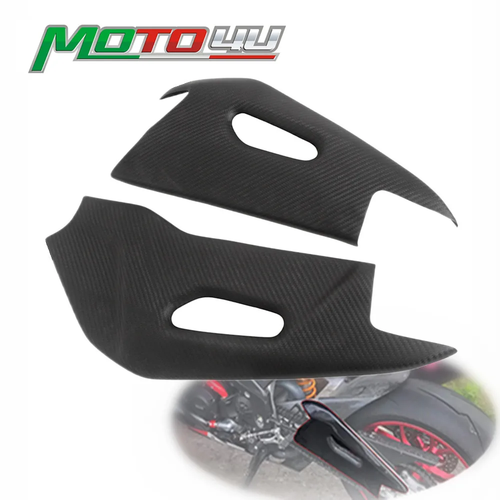 For Aprilia RSV4 2009 2010 2011 2012 2013 2014 2015 2016 2017 2018 2019 2020 Carbon Fiber Swingarm Cover Guards Protectors