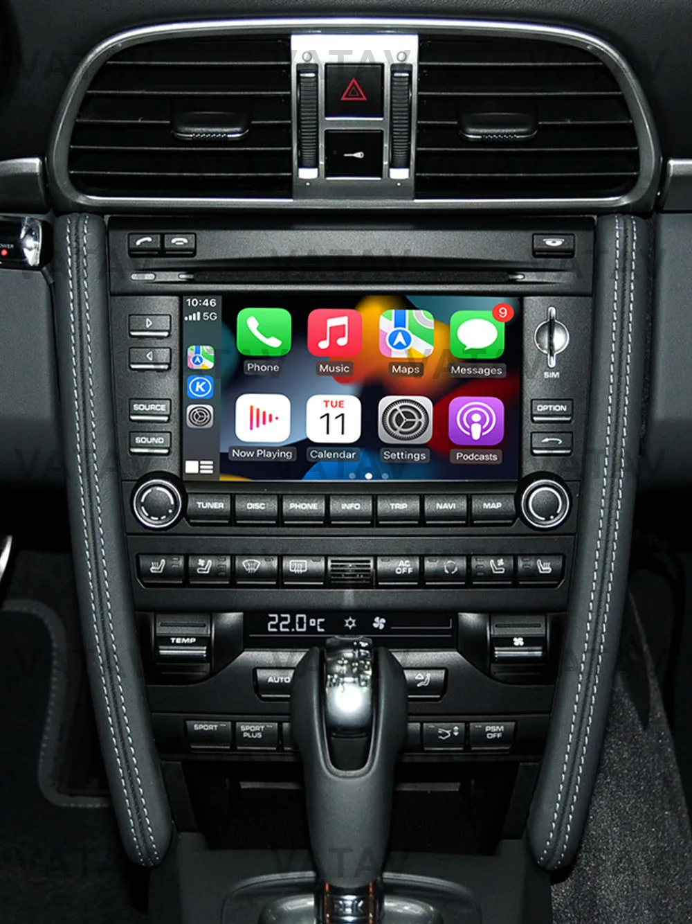 For Porsche Panamera Cayenne Macan Cayman Boxster 911 718 978 PCM3.0 3.1 4.0 OEM Screen Update CarPlay Android Auto Retrofit Kit