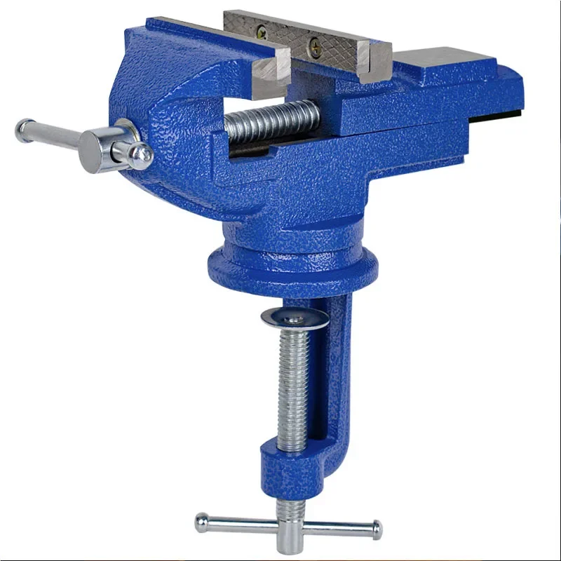 

50mm 60mm 70mm Universal Bench Vice Machine Vise Clamp Full Metal Multifunction Woodworking Tools for DIY Table Use 1PC