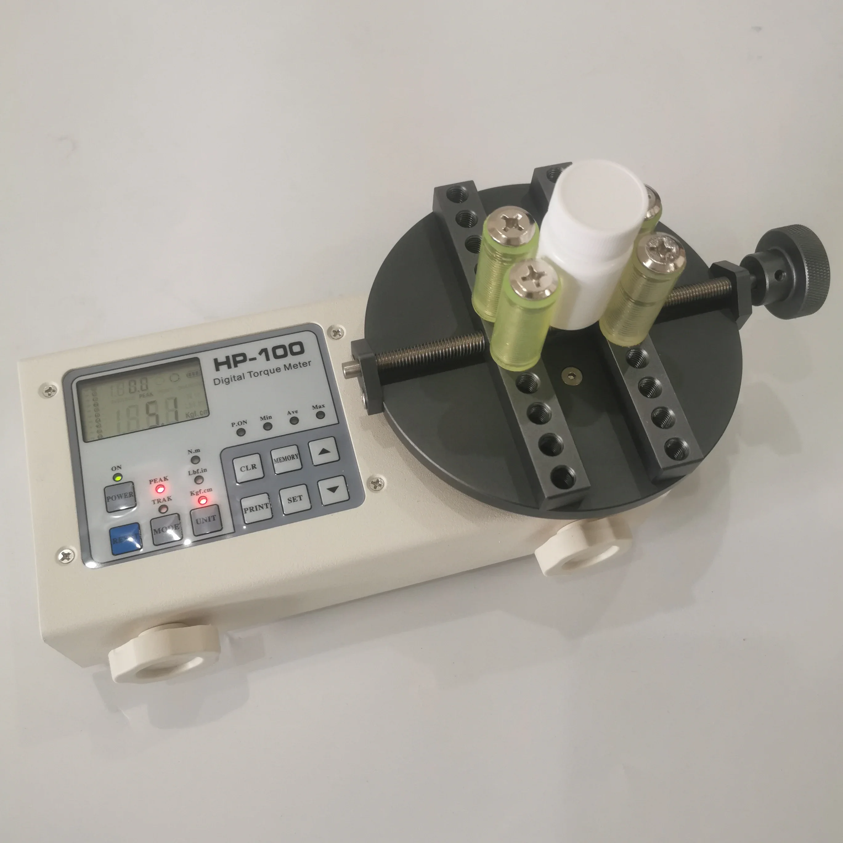 HP100 Digital Bottle Cap Torque Tester | Torque Meter 100kgf.cm / 10N.m
