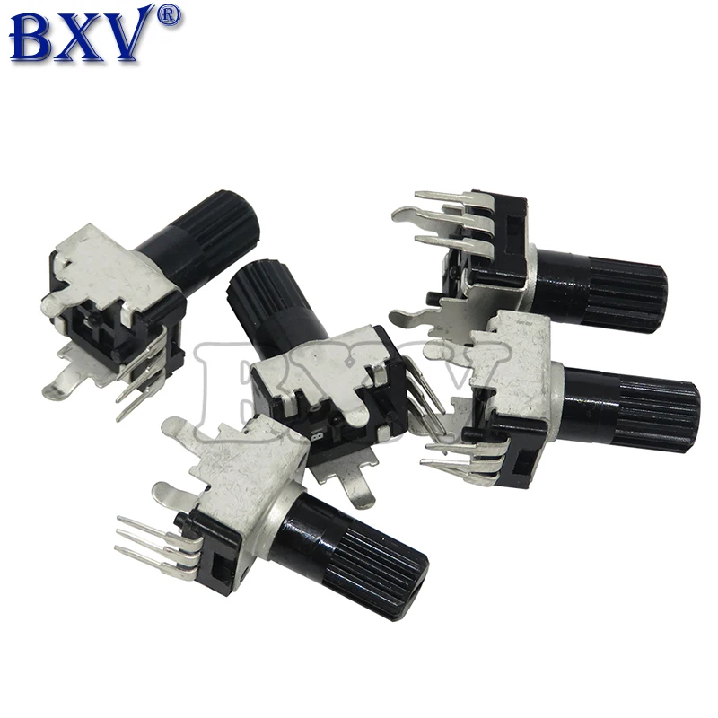 10PCS RV09 Vertical 12.5mm Shaft 1K 2K 5K 10K 20K 50K 100K 0932 Adjustable Resistor 9 Type 3pin Seal Potentiometer