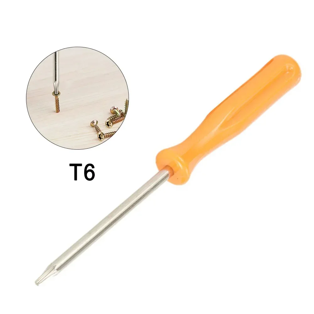 

1pc Torx T6 Screwdriver T6 Solid Tip Security Opening Screwdriver Special Screwdriver Screw Driver For Game Console Repair Tools