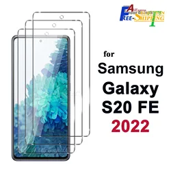 For Samsung Galaxy S20 FE 2022 Tempered Glass Screen Protector Crystal Mica 9H Protective HD Clear Transparent Scratch Resistant