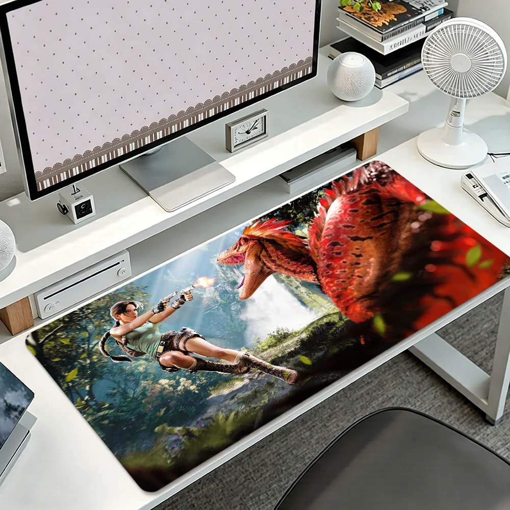 Tomb R-Raider L-Legacy of Atlantis Mouse Pad Non-slip Thickened MousePad Student Gaming Cushion Large Writing Lockedge Office