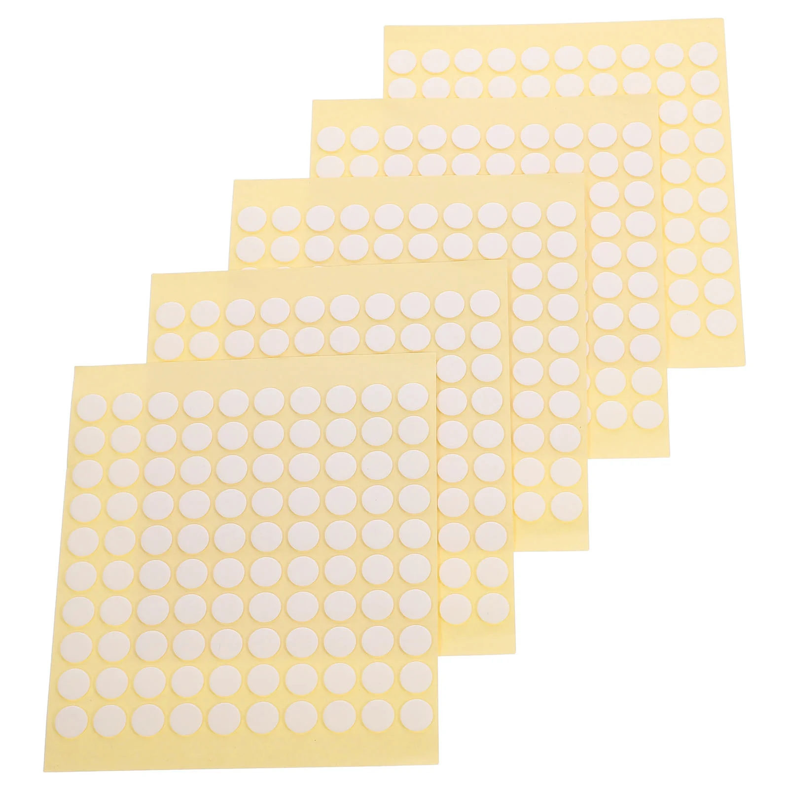 500 Pcs Double Sided Tape Dot Glue Clear Coding Stickers Dots Gel Circle Adhesive Labels
