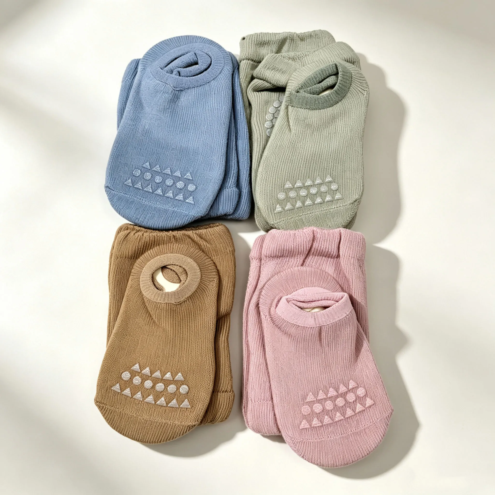 Baby Knee Pad Crawling - Baby Knee Pads Socks Set for