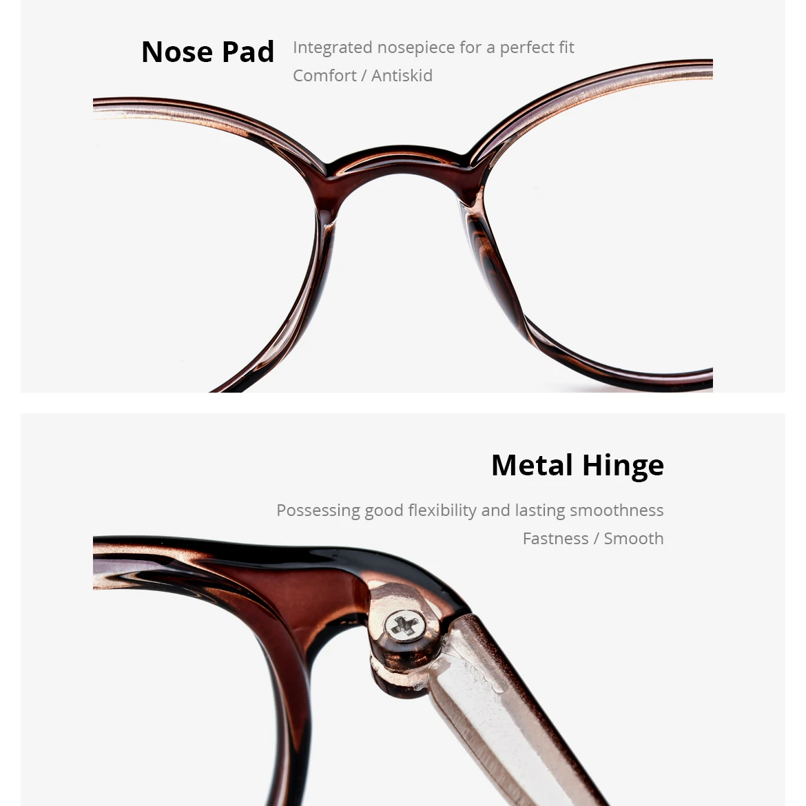 NIANZHEN TR90 النظارات النساء 2025 البيضاوي العلامة التجارية تصميم النظارات الإطار الرجال خفيفة الوزن الرجعية خمر نظارات نظارات 7122 #4