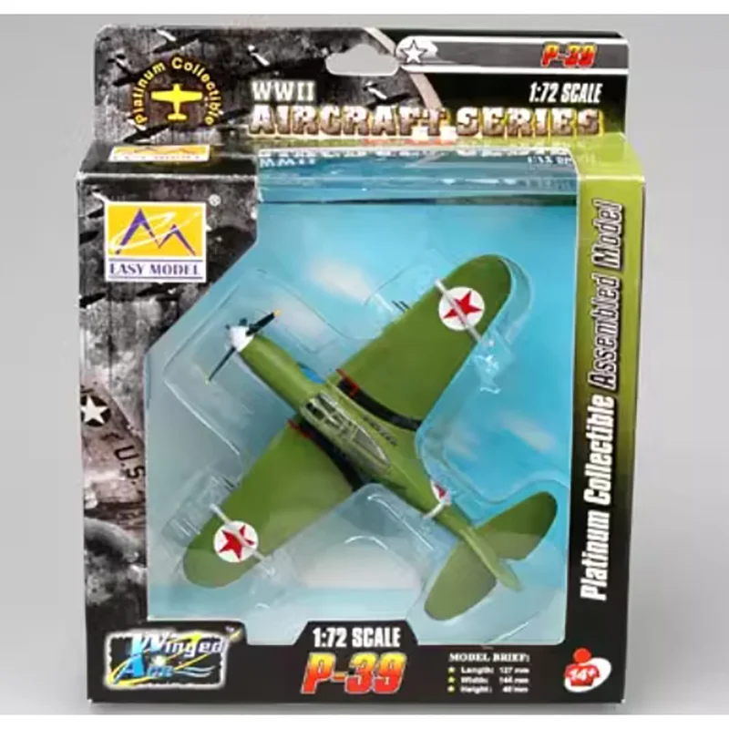 

1/72 Scale 36323 P-39N Soviet Air Force Silotin Aircraft Fighter Military Plastic Model Toy Collection Decoration
