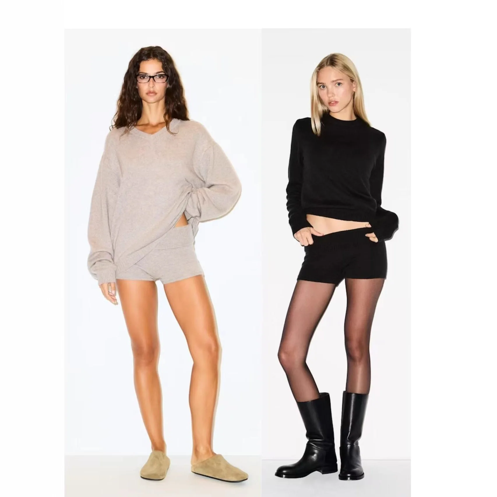 

Базовый свободный вязаный свитер для женщин, повседневный пуловер с V-образным вырезом, простой стильный осенний топ, новинка, эксклюзивно онлайн