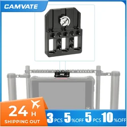 CAMVATE Universal Top/Bottom Mounting Plate Camera Cheese Plate With 1/4