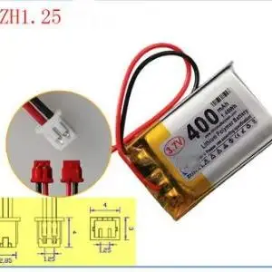 2Pcs/Lot 602030 400…