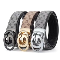 Top genuine leather and cowhide material men's belt fashion casual luxury brand men's belt jeans versatile design belt men