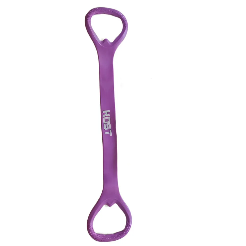 

Multi-functional Silicone Tensioner Tool Silicone Material 8-Figure Design Yoga Training Rope Portable Open Neck Stretch