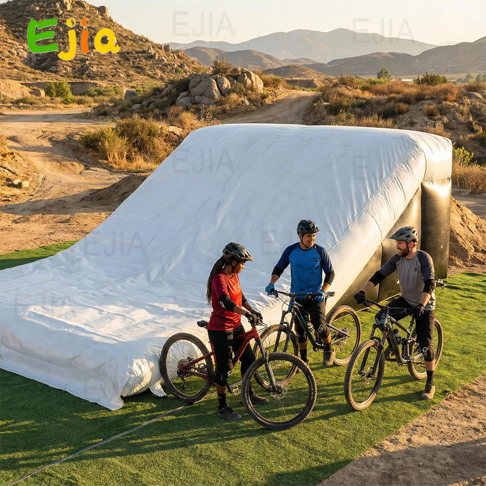 

Надувная подушка безопасности для прыжков (Airbag) из США: для MTB, BMX, Freestyle, FMX, надувная рампа для экстремальных видов спорта
