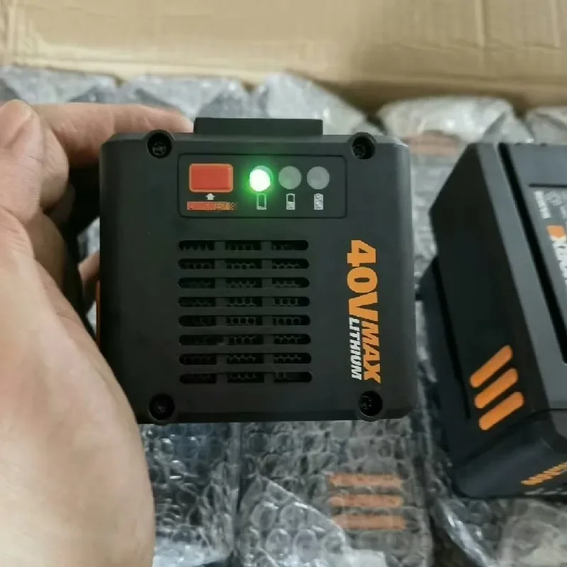 

Original 2Ah for WORX 40V MAX WA3536 Electric Drill Wrench Screwdriver Angle Grinder Hair Dryer Lawn Mower Power Tool Battery